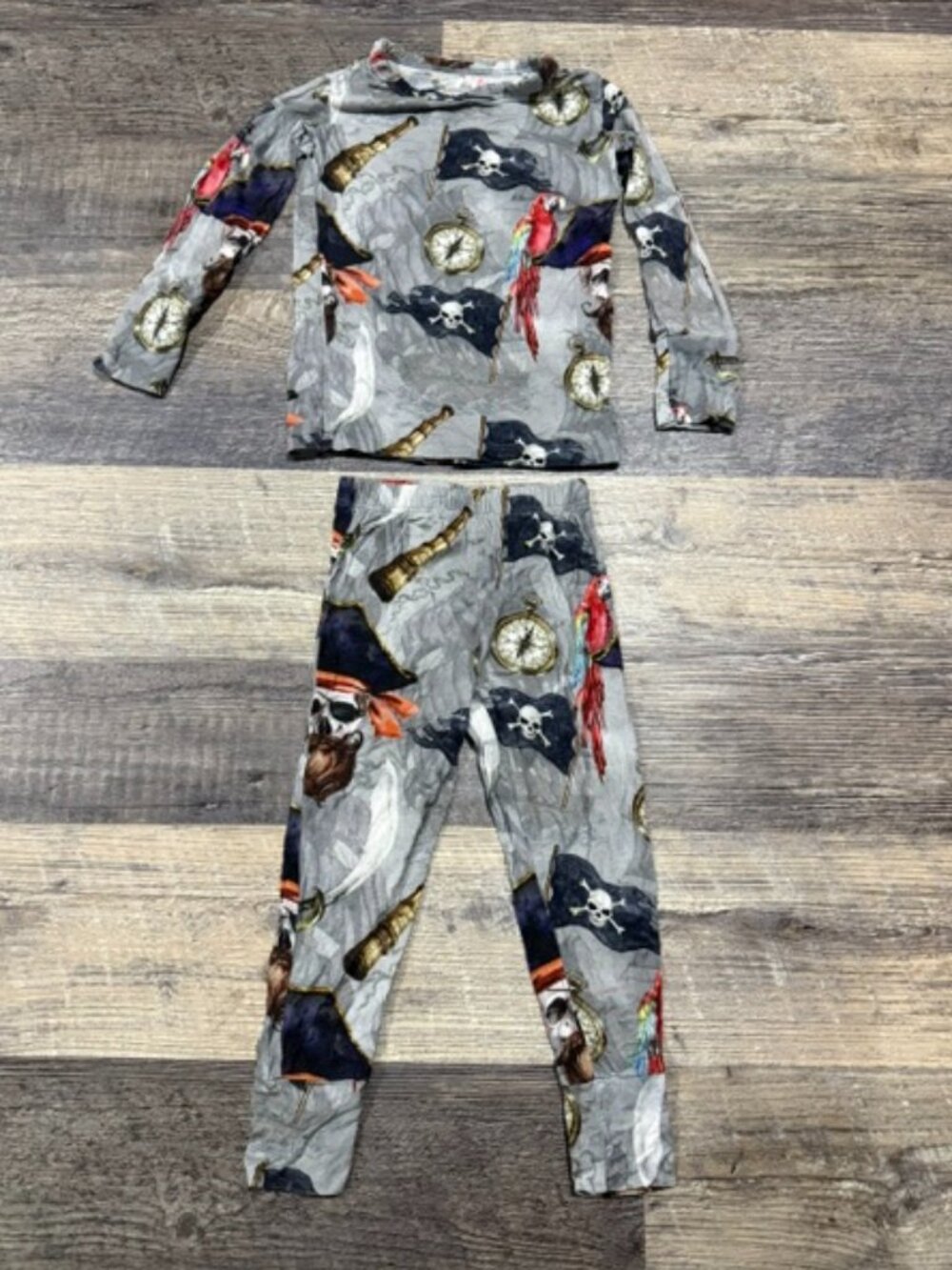 Posh Peanut 2T Pajamas Pirate Print